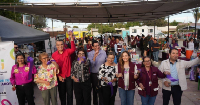 Ramón Flores encabeza jornada de trabajo en Sonora con acciones en favor de la niñez y el impulso a mujeres emprendedoras