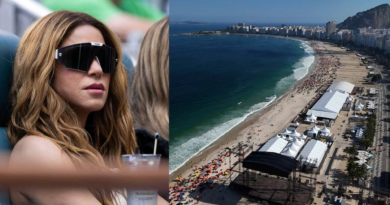 Shakira lamenta la muerte de un trabajador en el montaje de su concierto en Río de Janeiro