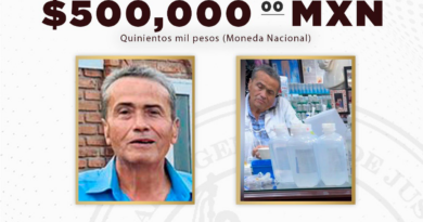 Fiscalía de Sonora ofrece recompensa de 500,000 de pesos a quien ayude a detener a médico ligado a muertes por “sueros vitaminados” Fiscalía de Sonora ofrece recompensa de 500,000 de pesos a quien ayude a detener a médico ligado a muertes por “sueros vitaminados”