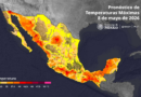 Prevén temperaturas máximas de 40 a 45°C en Sonora, Sinaloa, Coahuila, Michoacán, Morelos, Puebla, Oaxaca, Chiapas, Campeche y Yucatán
