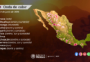 Se mantendrán las temperaturas calurosas a muy calurosas en la mayor parte de la República Mexicana, prevaleciendo la onda de calor en Sonora