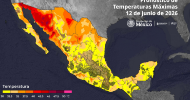 Se pronostican temperaturas máximas superiores a 45°C en Baja California y Sonora