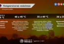 Continuará el ambiente extremadamente caluroso con temperaturas superiores a 45°C en zonas de Baja California y Sonora