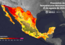 Se esperan temperaturas máximas iguales o superiores a 45°C en Baja California y Sonora