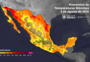 Por la tarde se pronostican temperaturas máximas superiores a 45°C en Baja California y Sonora