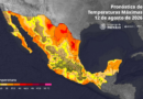 Habrá ambiente caluroso a muy caluroso en el norte de México y continuará la onda de calor en regiones de Baja California Sur, Chihuahua, Coahuila, Nuevo León y Tamaulipas