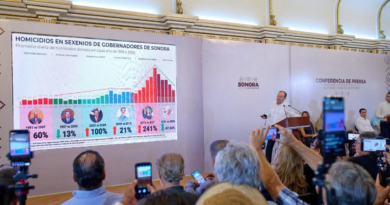 Logra Alfonso Durazo disminuir 74.6% homicidios en julio en coordinación con instituciones de seguridad