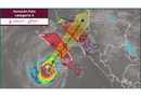 Polo ocasionará lluvias torrenciales en Baja California Sur y Sonora; muy fuertes en Sinaloa y Chihuahua, y fuertes en Baja California