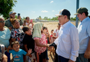 Gobernador Durazo despliega total atención y recursos para restablecer afectaciones a familias por huracán Polo