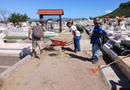 Avanza Ayuntamiento de Guaymas con limpieza de panteones