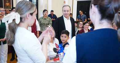 Inicia Gobernador Durazo campaña de vacunación; serán más de 1 millón de dosis contra influenza y COVID-19